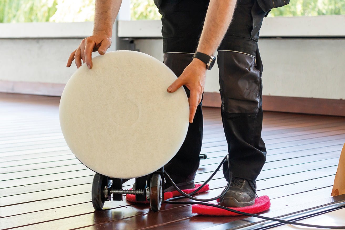 Pads absorbants blancs pour essuyer